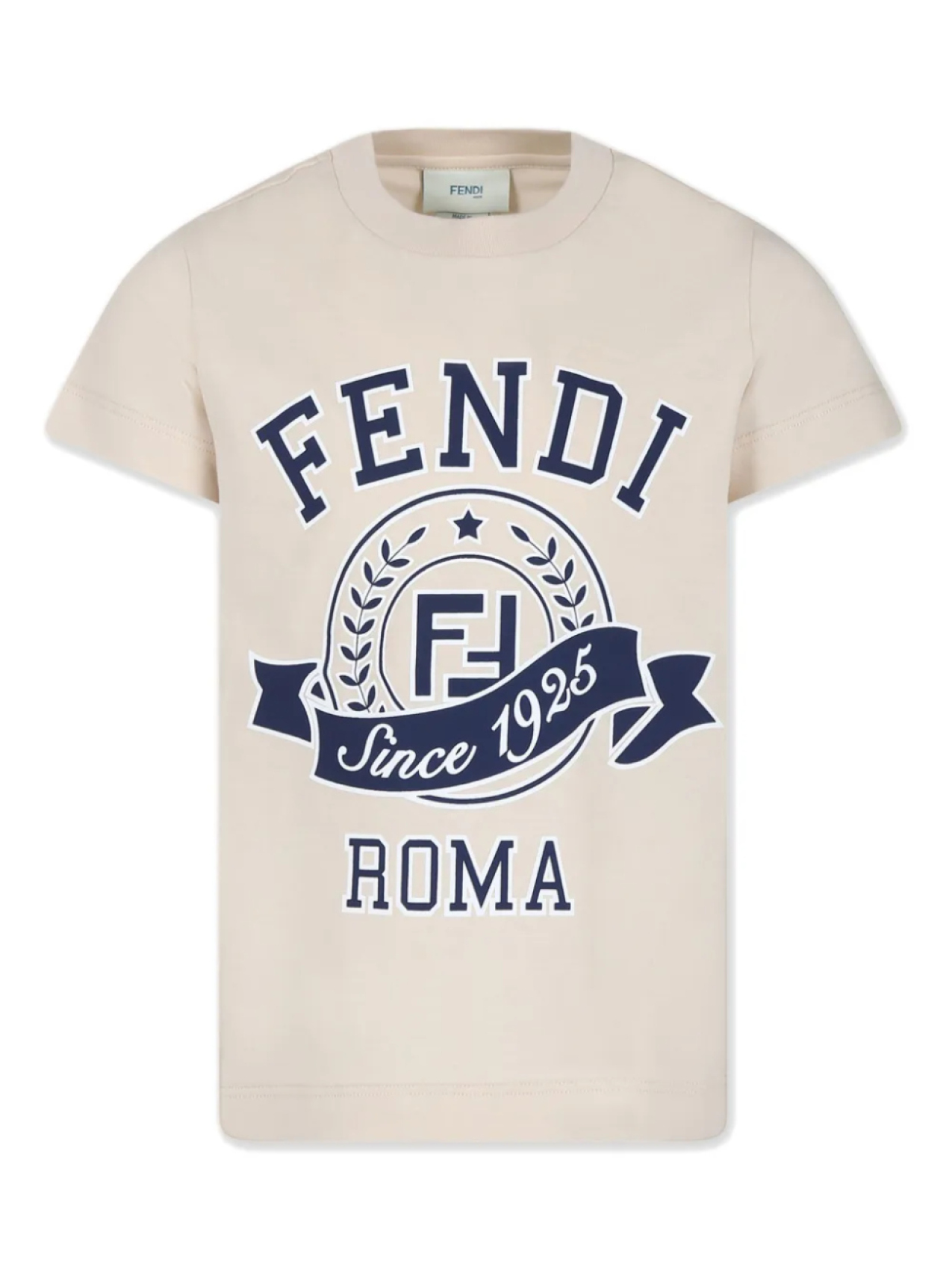 

Футболка с логотипом Fendi Kids, нейтральный