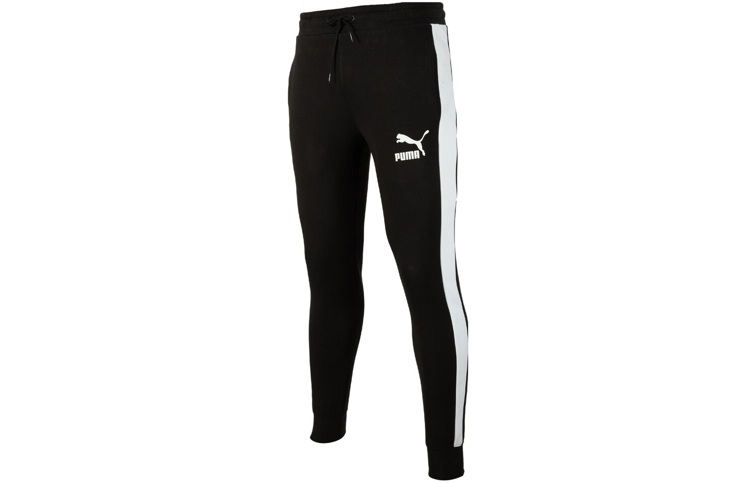 

Мужские трикотажные спортивные штаны Puma, цвет Black