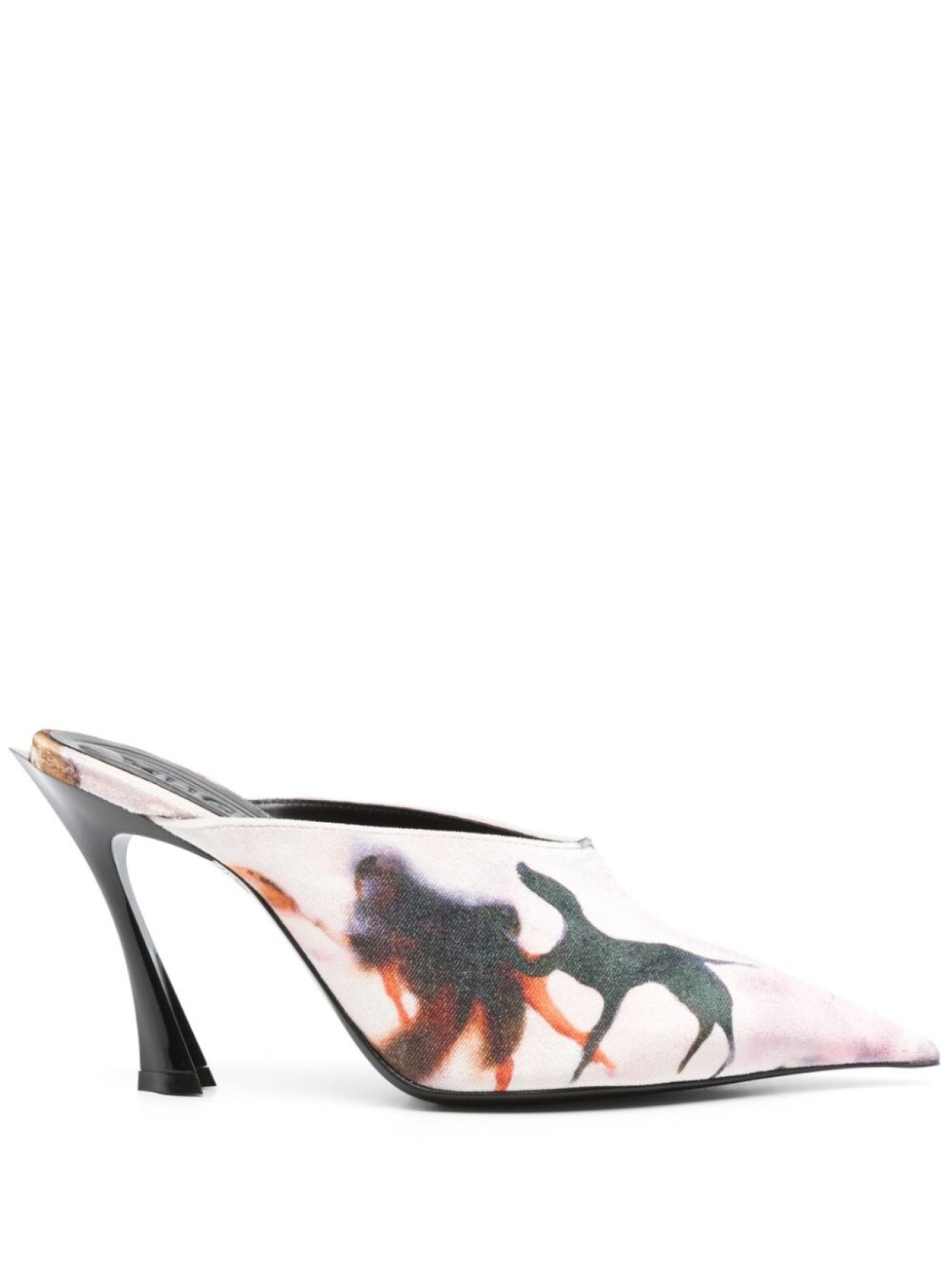 

Mugler мюли Fang 95 из коллаборации с Ambera Wellmann, розовый