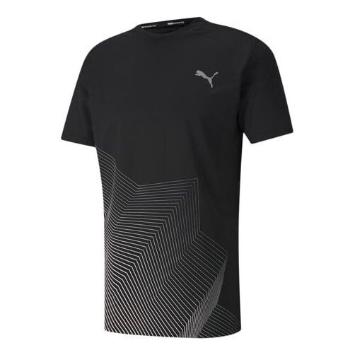 

Футболка last lap graphic running tee 'black' Puma, черный