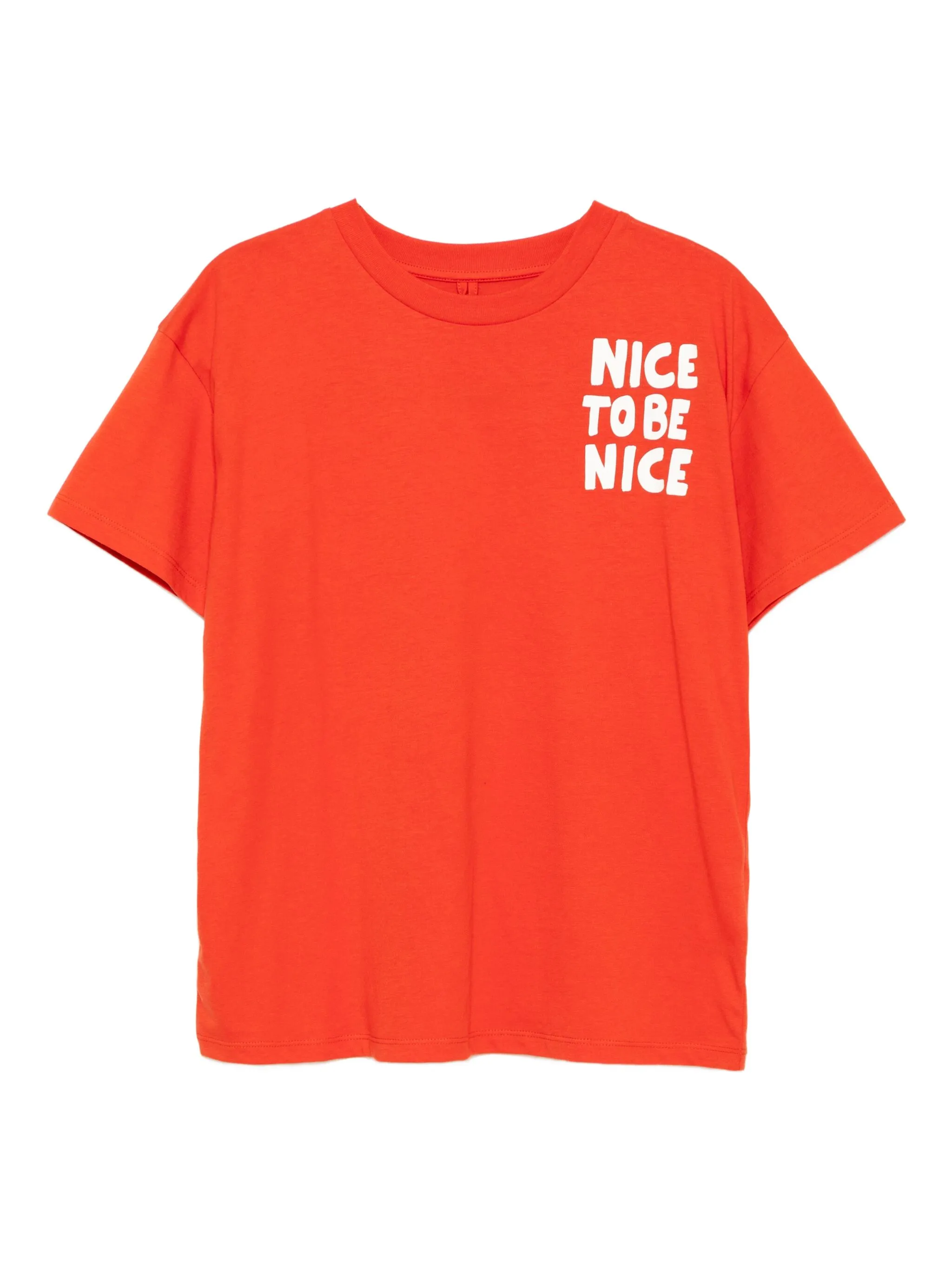 

Футболка с графичным принтом Stella Mccartney Kids, оранжевый