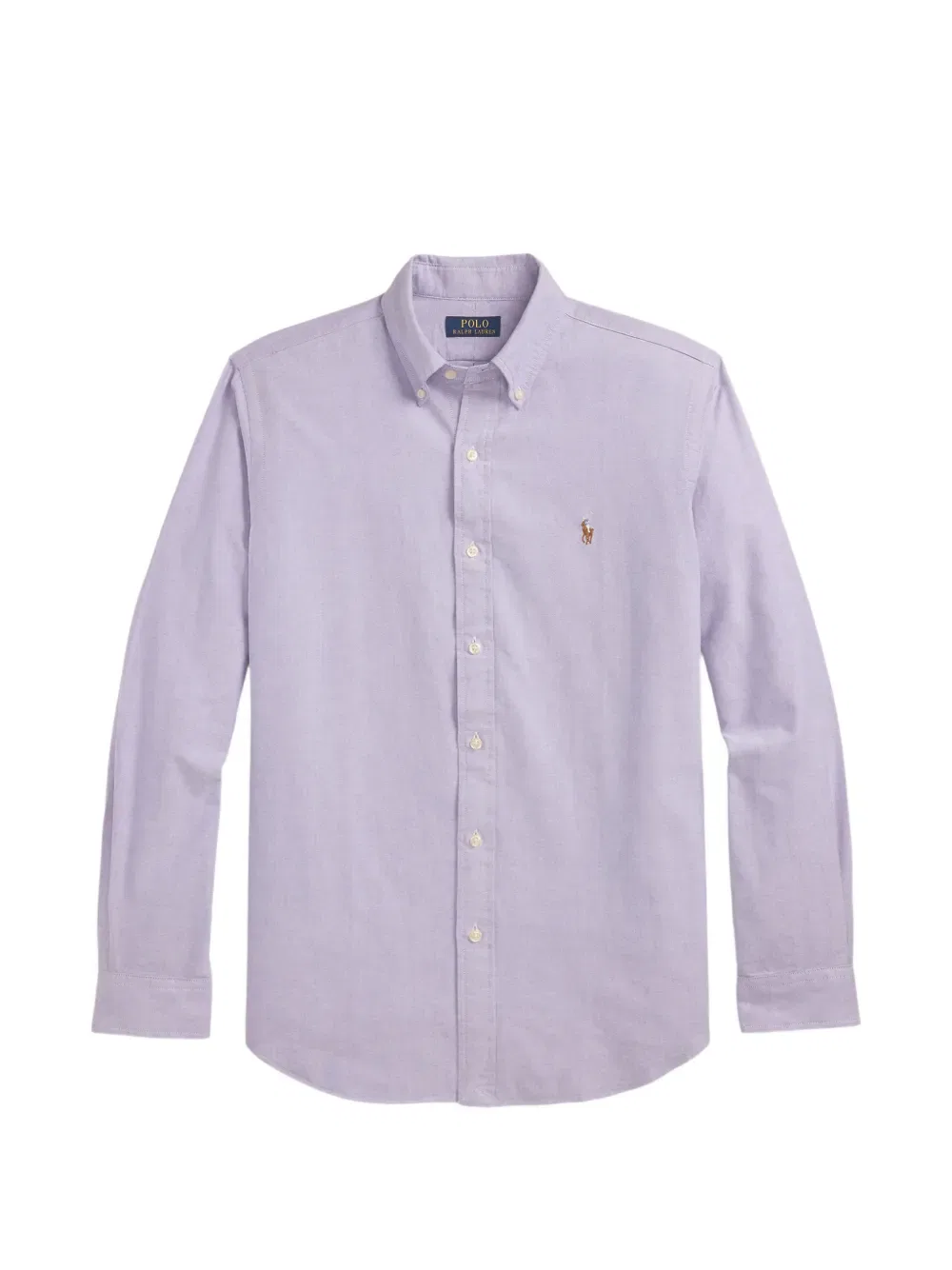 Рубашка с вышитым логотипом Polo Ralph Lauren, фиолетовый