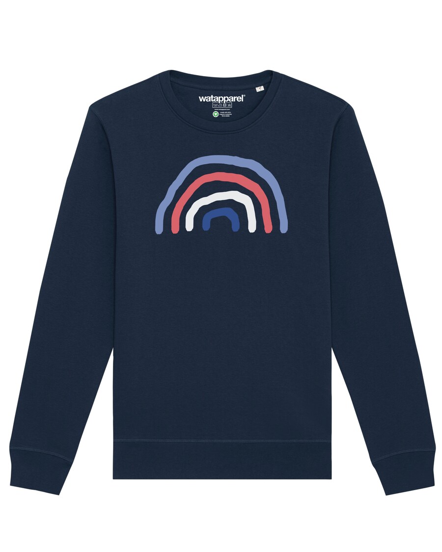 

Толстовка Watapparel Regenbogen, темно-синий