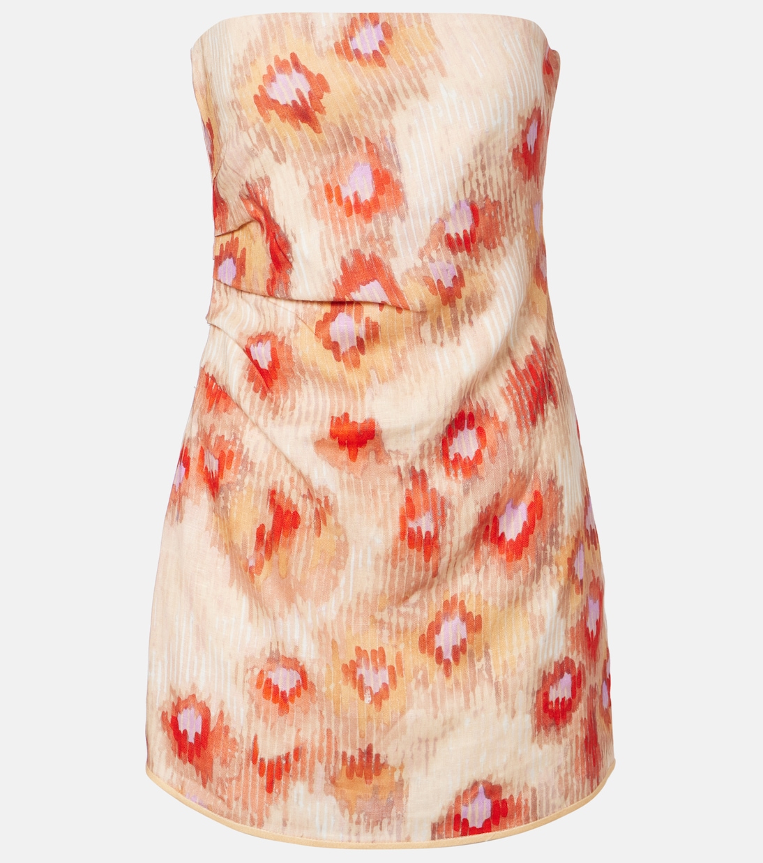 

Фиорелла цветочное льняное мини-платье SIR, Petalo Lumina