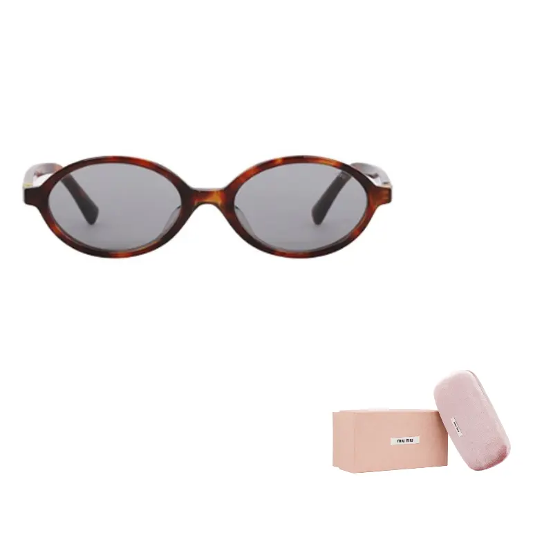 

MIU MIU Солнцезащитные очки овальной формы Eyewear Oval Frame, Tortoiseshell