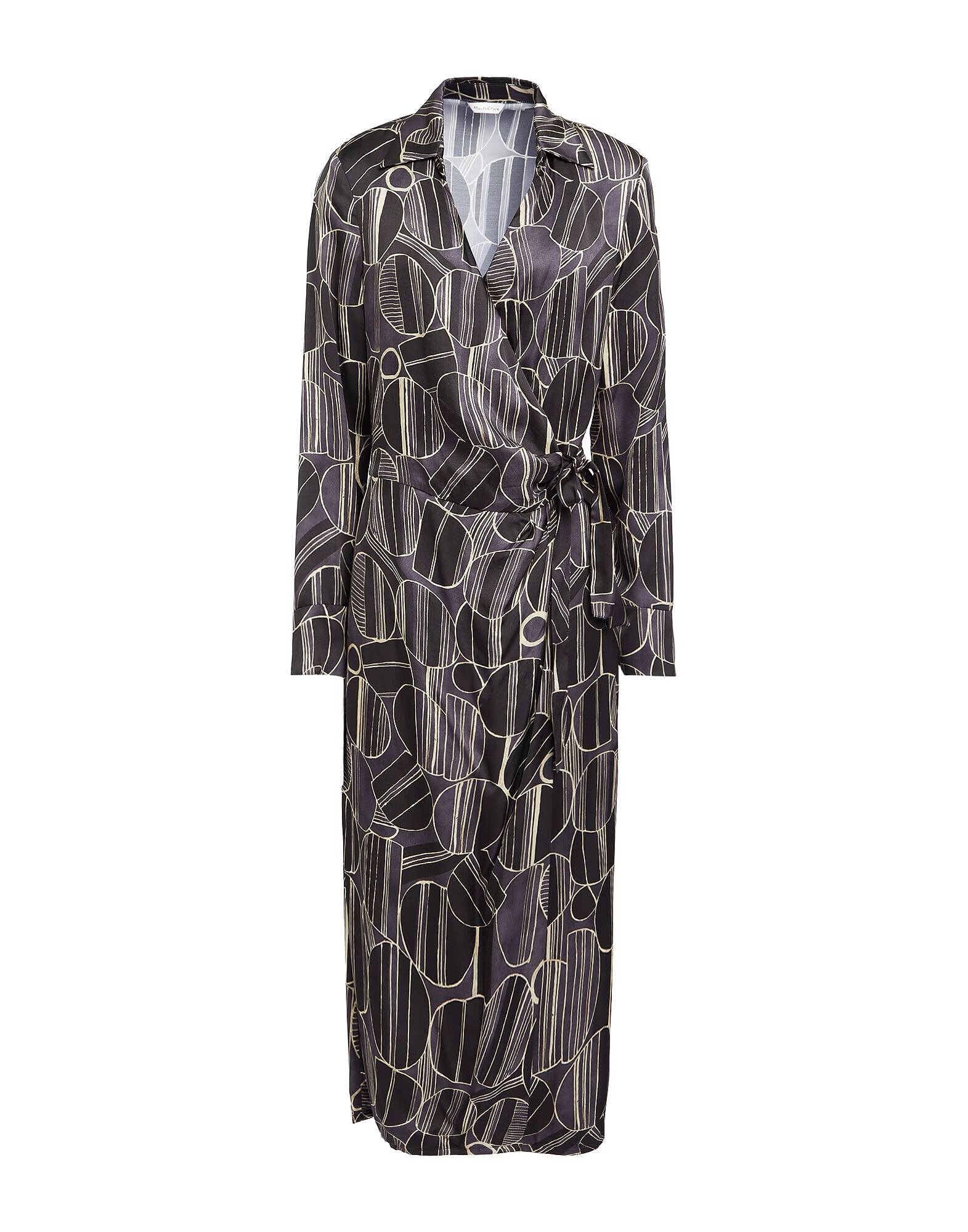 

Платье миди Manila Grace, тёмно-серый