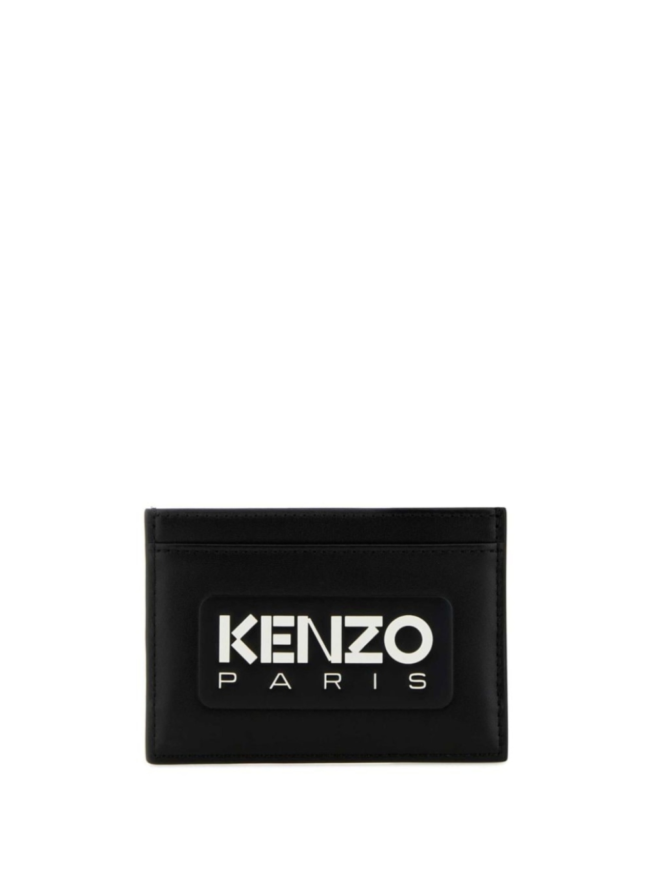 

Kenzo кожаный держатель для карт с логотипом, черный