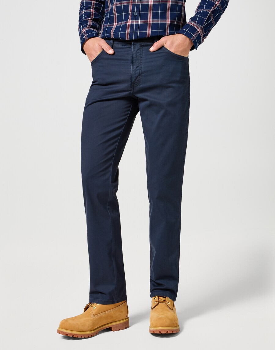 

Тканевые брюки WRANGLER Regular Pants, темно-синий