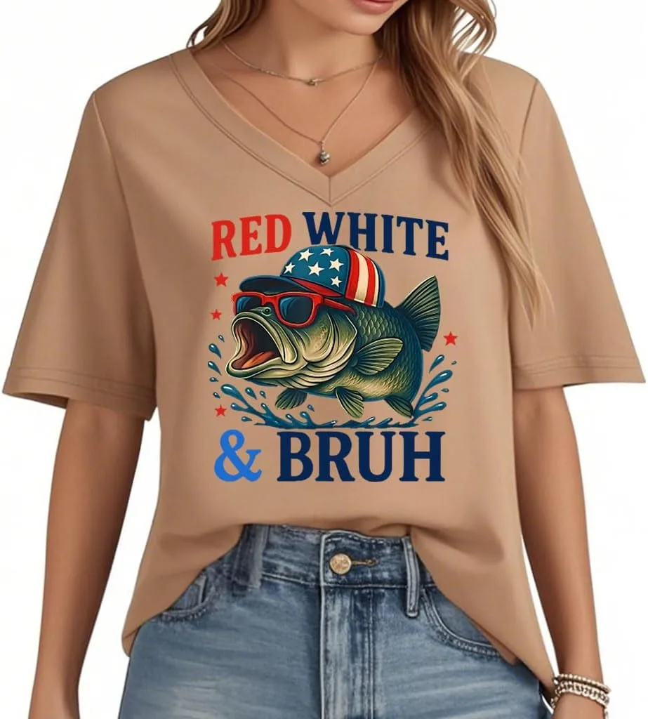 Футболка Red White and Bruh