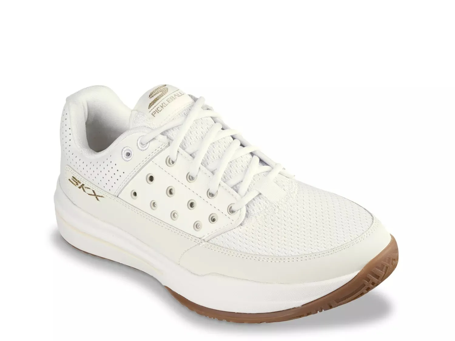 Кроссовки Skechers Viper Court Luxe Pickleball — женские, кремово-белые