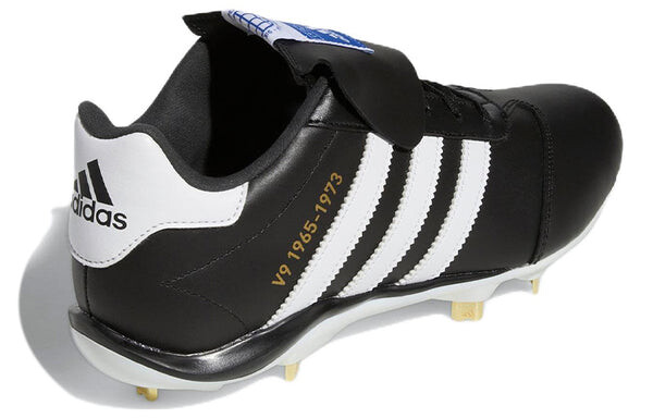 Кроссовки adidas Stabile V9 'Black White Gold', черный — фото 4