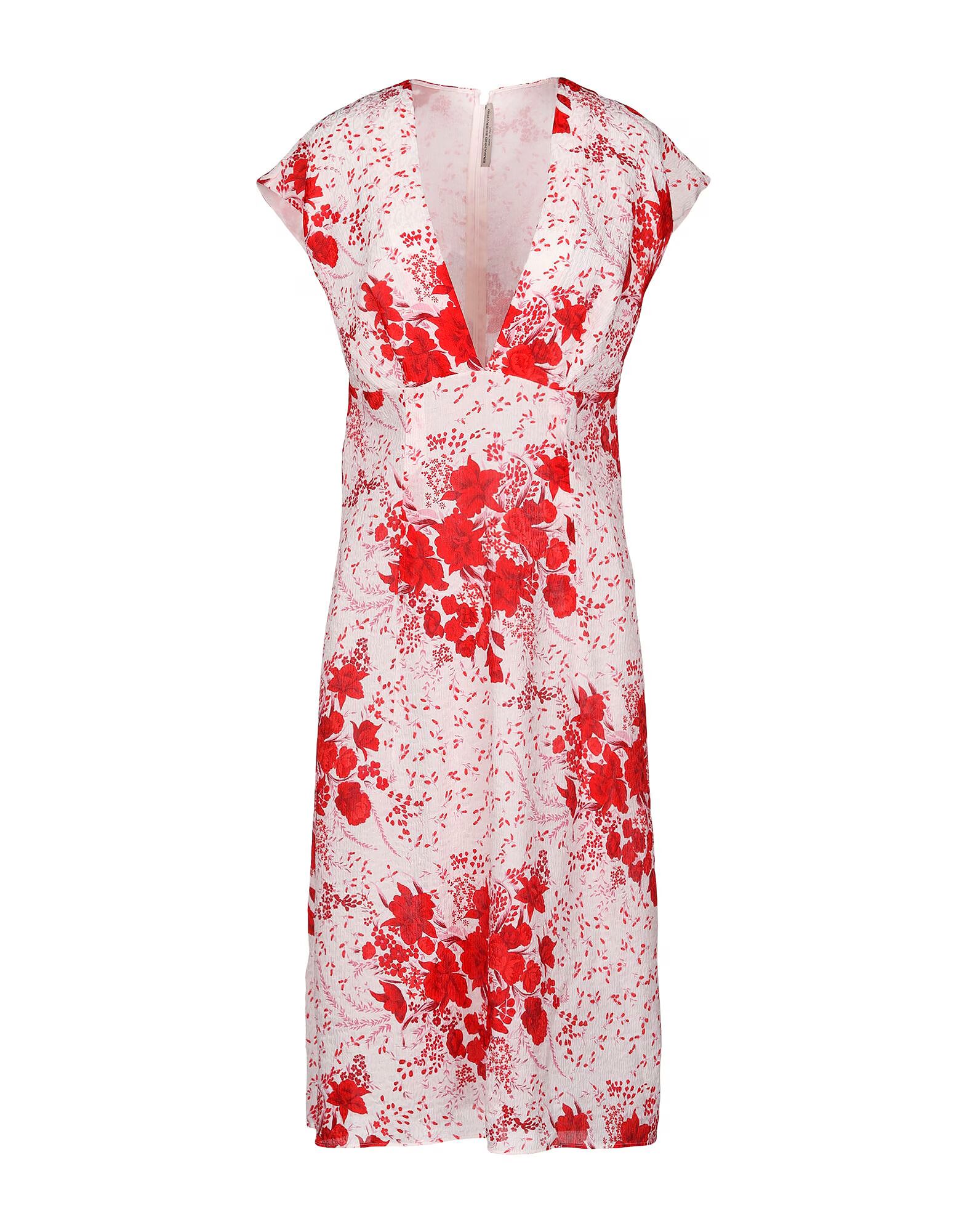 

Платье миди Ermanno Scervino, красный