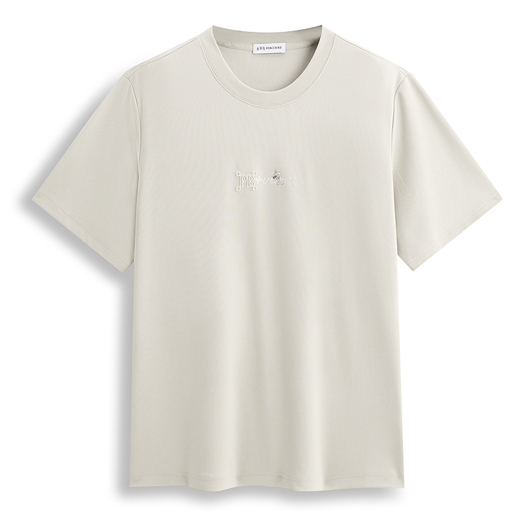 

PEACEBIRD MEN Футболка мужская Rye Umber 1 Crew Neck Heavyweight