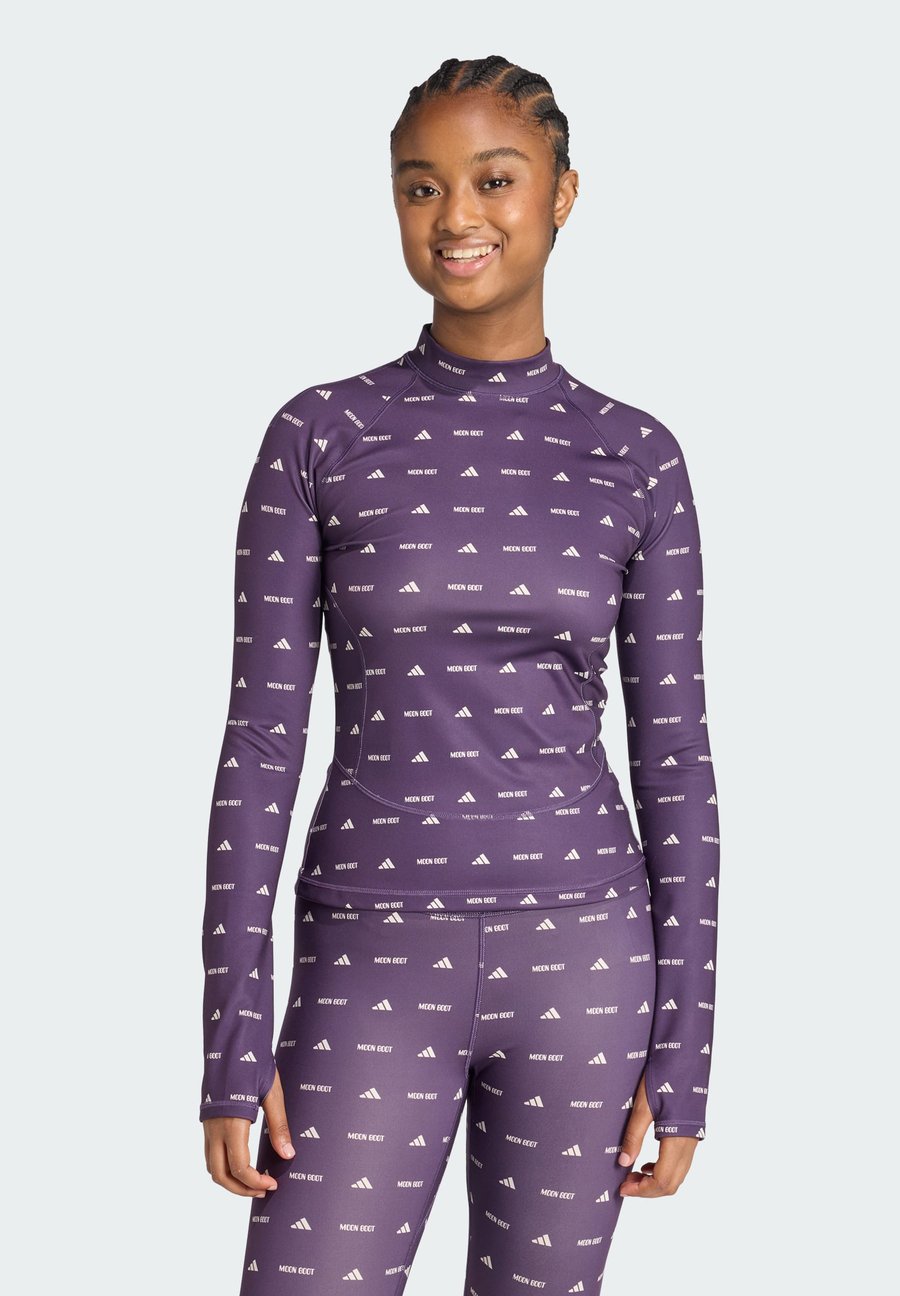 

Топ Adidas Sportswear LONG SLEEVE TOP, Aurora Plum/Clear Brown/Berry