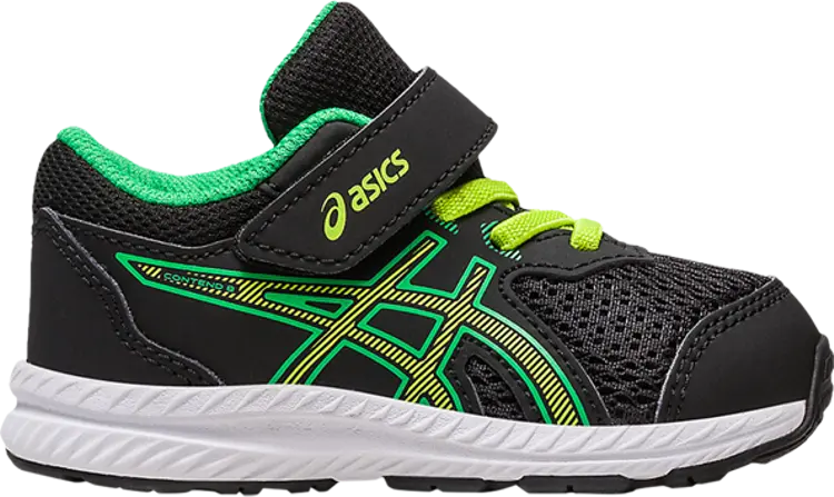 

Кроссовки Contend 8 TD 'Black Lime Zest', черный