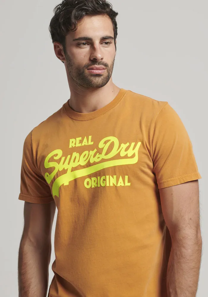 

Футболка Superdry "SD-VINTAGE VL NEON TEE", коричневый