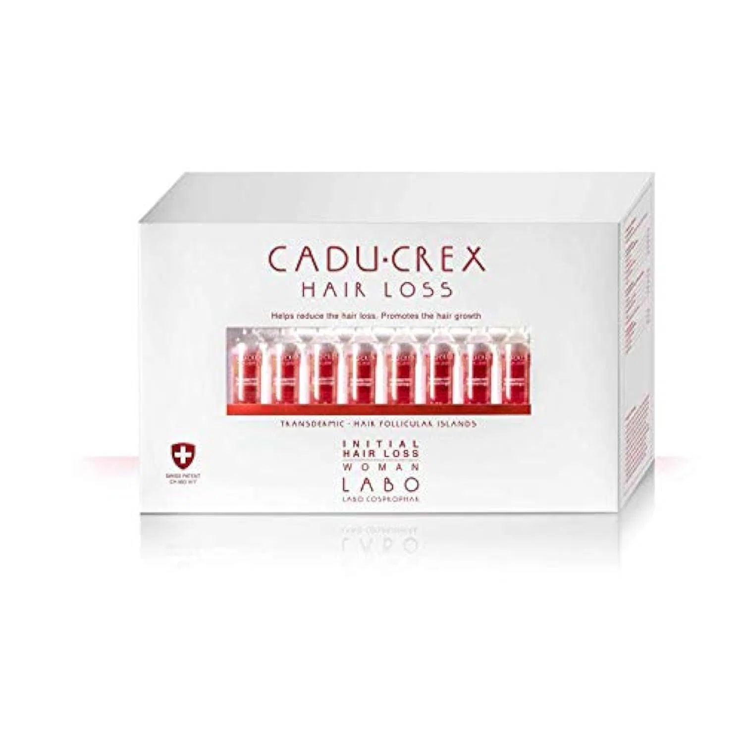 Средство Cadu-Crex Initial Hair Loss для женщин 40 ампул по 3.5 мл Crescina