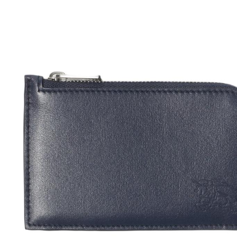 Burberry Кардхолдер из телячьей кожи мужской Midnight Blue — фото 3