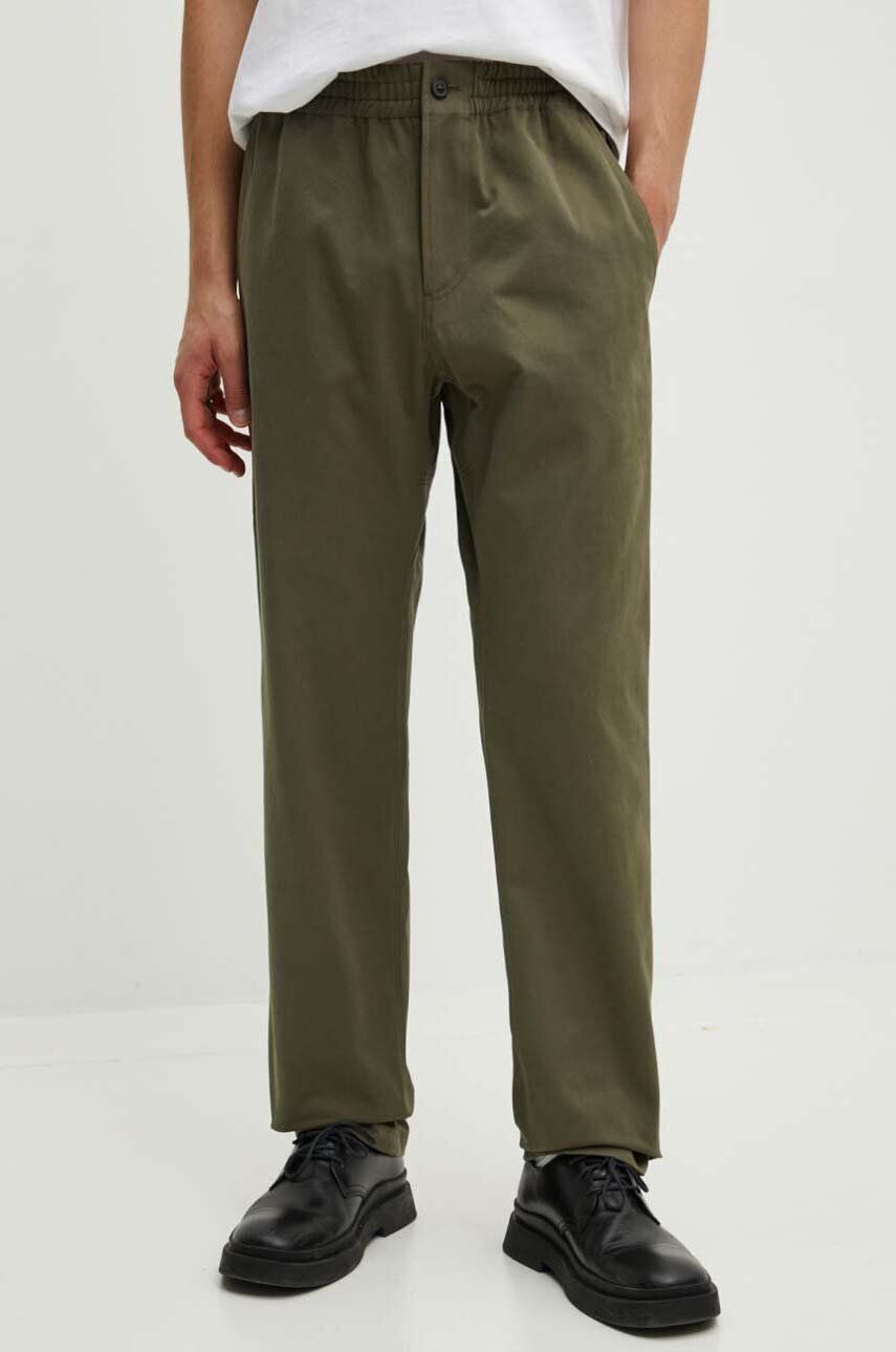 

Хлопковые брюки с панталонами A.P.C., зеленый
