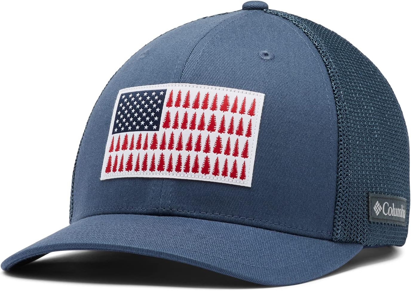 

Columbia Unisex PFG Fischflagge Mesh бейсболка - High Cap, Dark Mountain