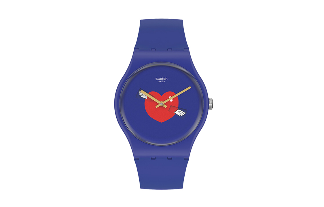 

SWATCH Часы Men 41mm Blue Watch SO29Z701