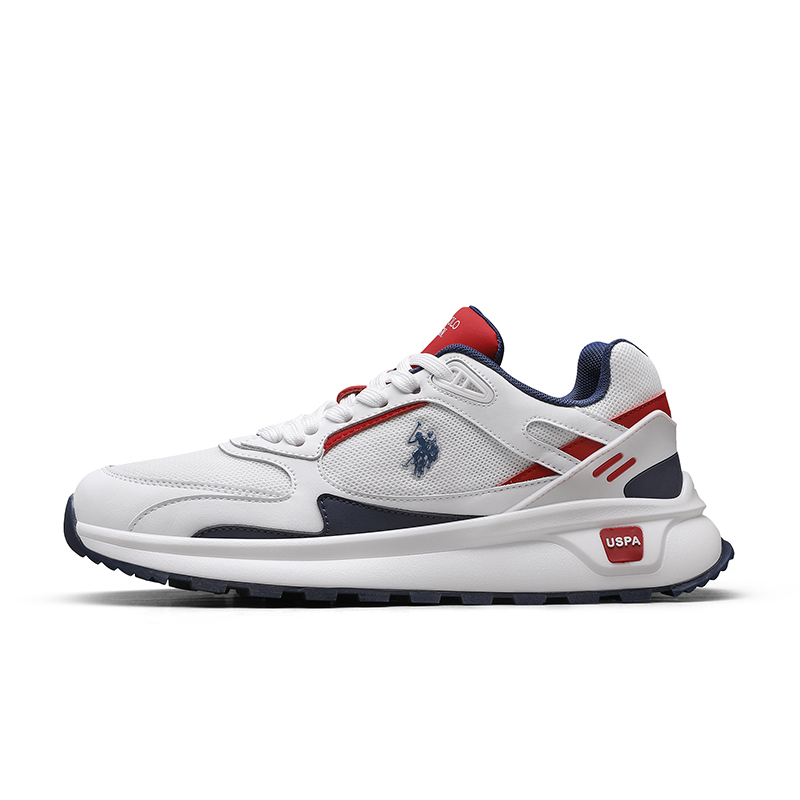 

Легкие низкие повседневные туфли для мужчин U.S. POLO ASSN., White