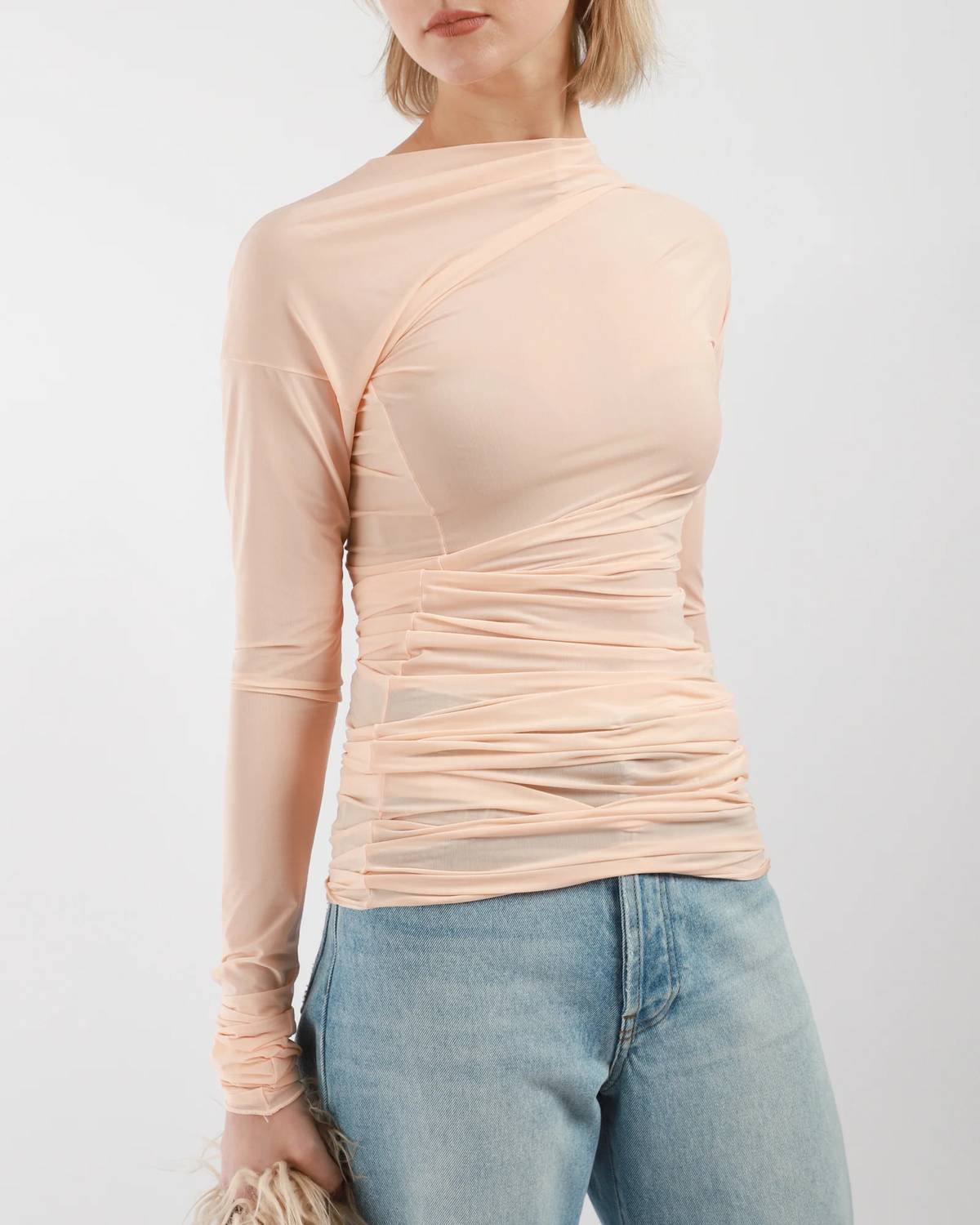 

Хоан Топ в цвете блаш Dries Van Noten, Blush