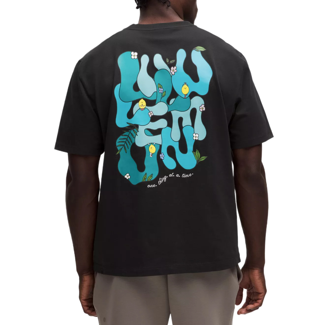 

Футболка Heavyweight Cotton Jersey Lemon T Shirt мужская Lululemon, черный