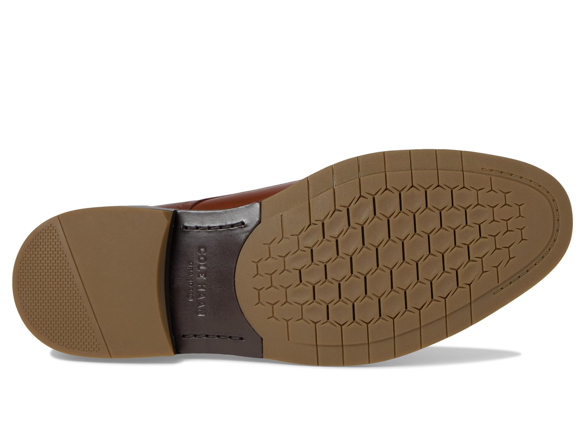 Оксфорды Cole Haan Judson Grand Plain Toe Oxfords, цвет British Tan/Dark Natural — фото 3