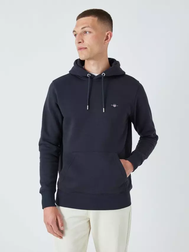 

Худи GANT Shield Regular, цвет evening/blue