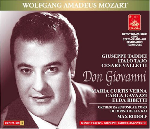 

CD диск Mozart / Taddei / Tajo / Verna / Ribetti / Zerbini: Don Giovanni