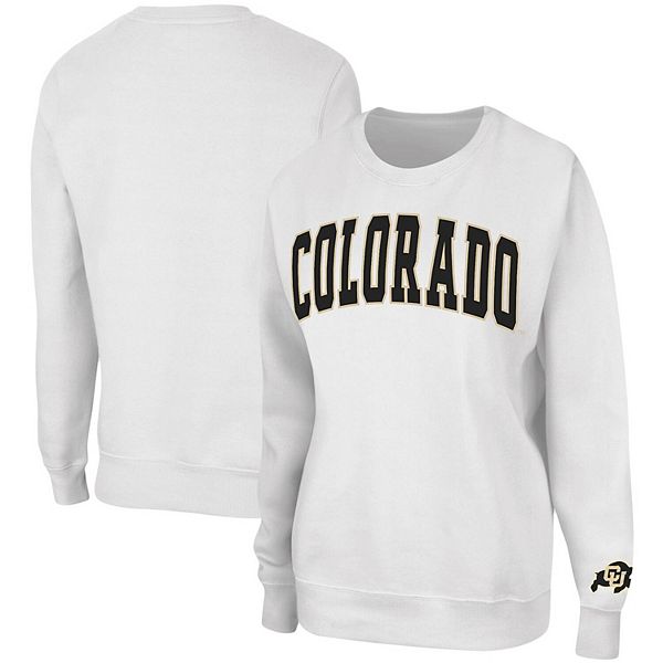 

Женский белый свитшот campanile colorado buffaloes Colosseum