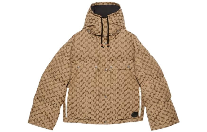 

Куртка женская Gucci с узором, хаки