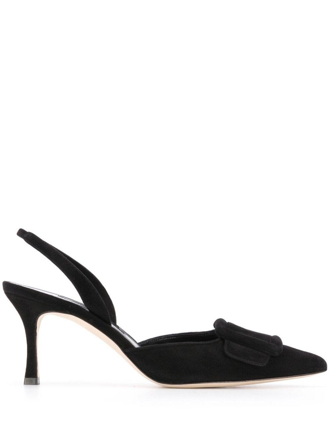 Manolo Blahnik туфли-лодочки с пряжками, черный