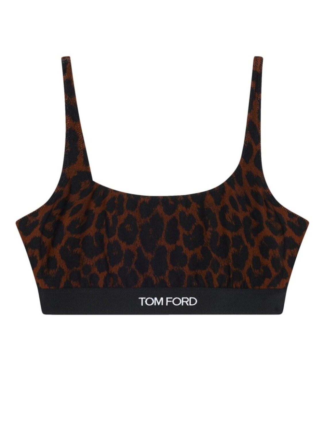 

TOM FORD бюстгальтер с леопардовым принтом, коричневый