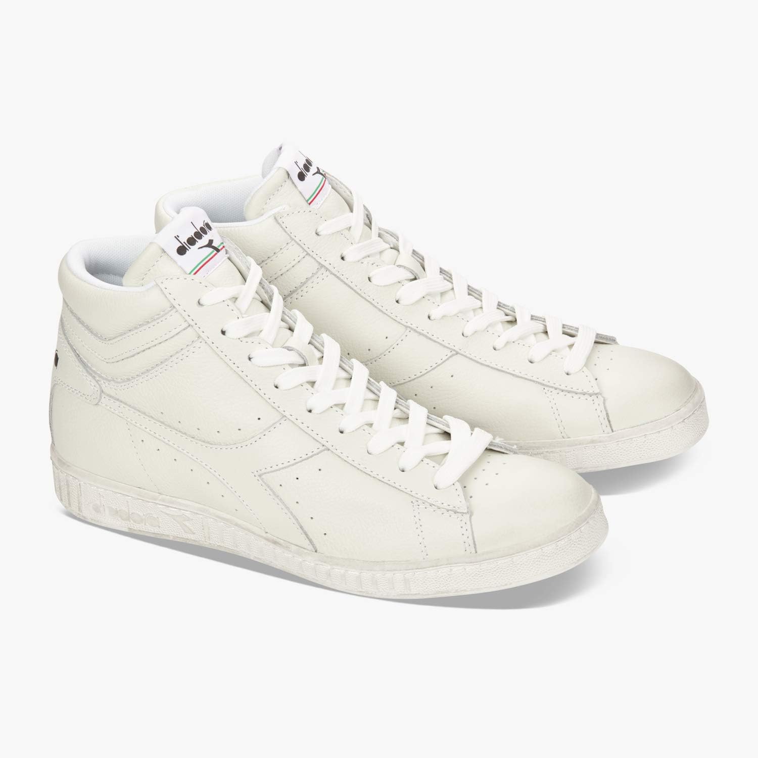 Мужские кроссовки Diadora Game L Low Waxed Court, белый — фото 4