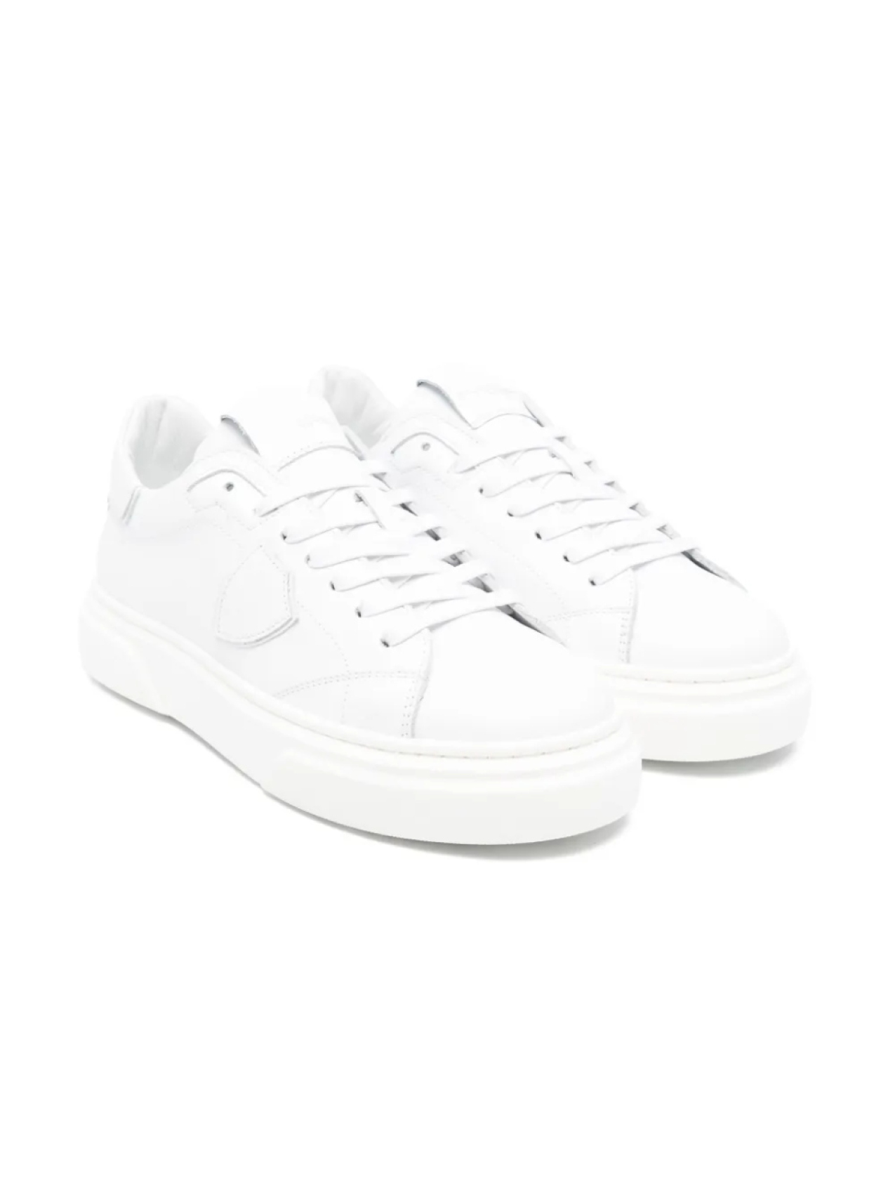 

Кожаные кроссовки Philippe Model Kids, белый