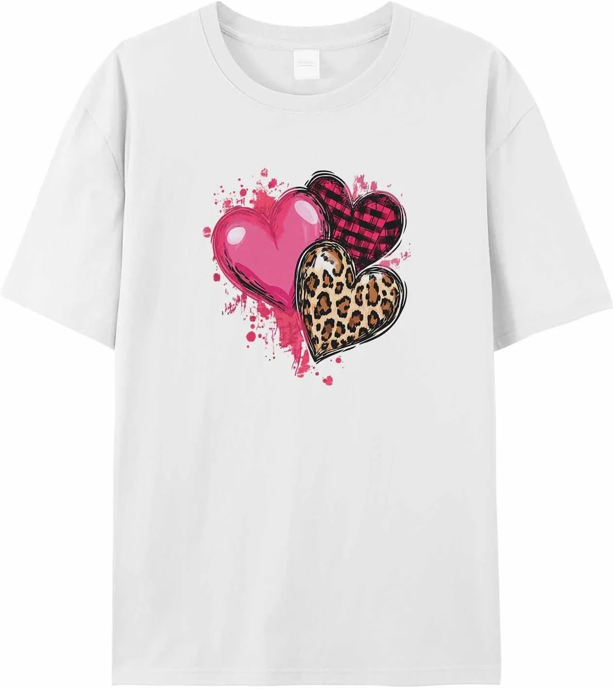 

Мужская футболка Love Heart с коротким рукавом jdudh