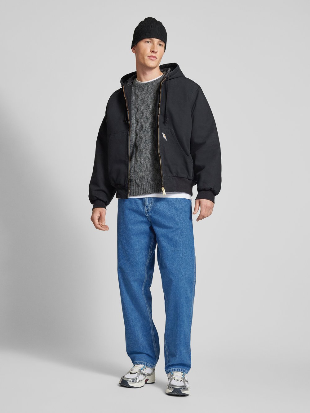 

Джинсы с французскими карманами Carhartt Work In Progress, темно-синий