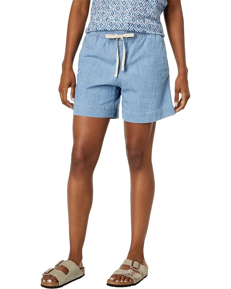

Шорты L.L.Bean Lakewashed Chambray Dock, цвет Chambray