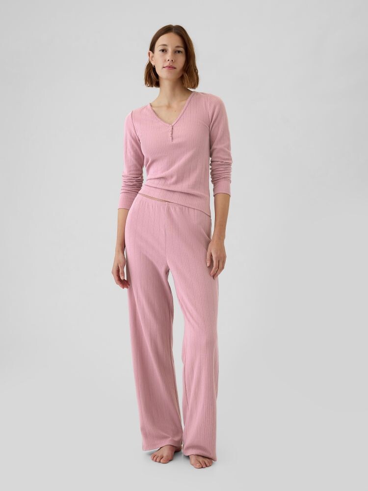 

Пижамные штаны Gap, розовый