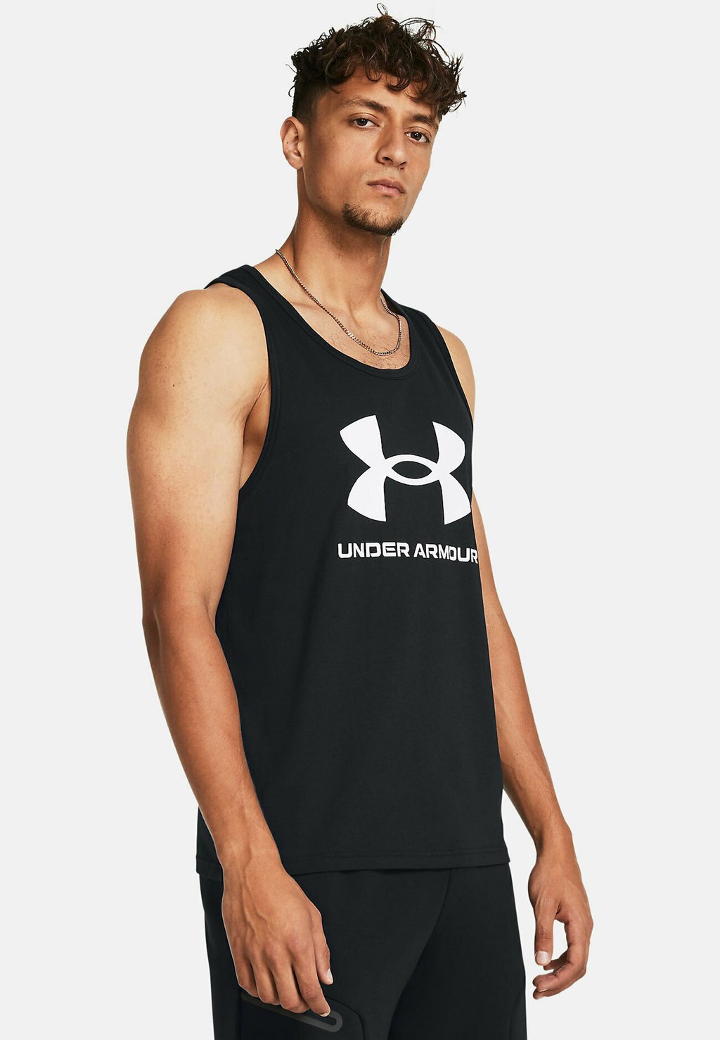 

Топ UA SPORTSTYLE LOGO Under Armour, цвет black