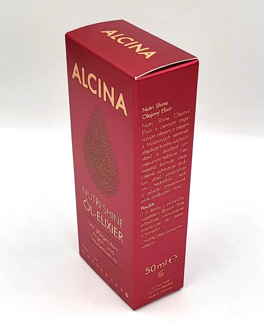 Масло-эликсир для волос Nutri Shine ALCINA — фото 3