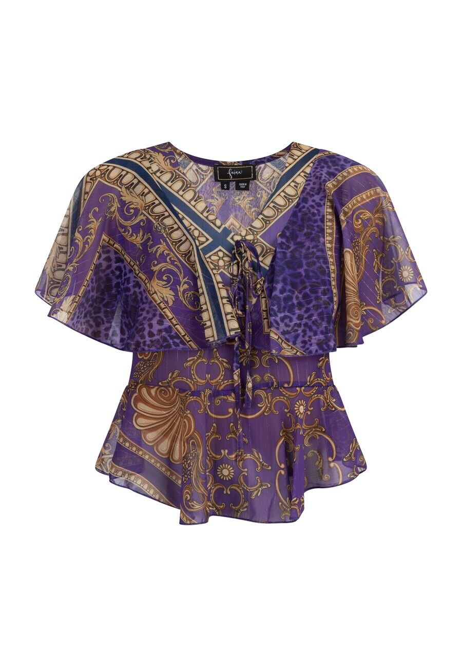 

Блузка с коротким рукавом faina Blouse, фиолетовый