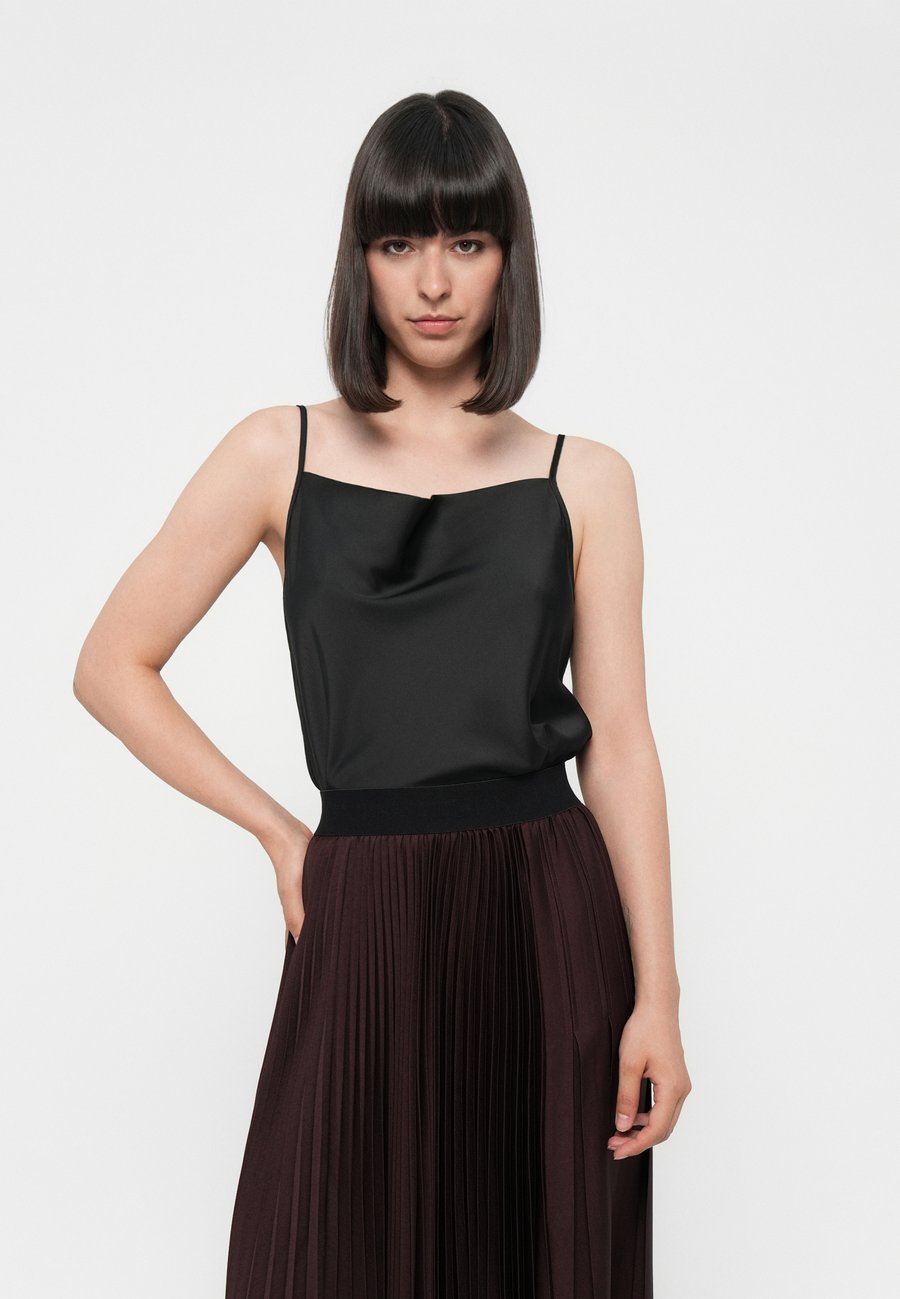 Юбка AllSaints JAX SKIRT, Oxblood Red/Bordeaux — фото 4