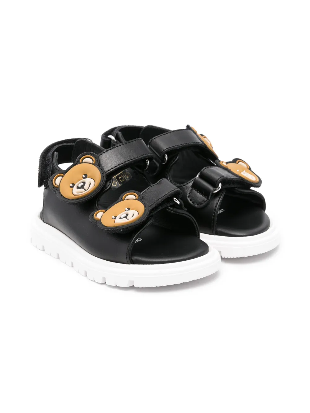 

Сандалии Teddy Bear Moschino Kids, черный