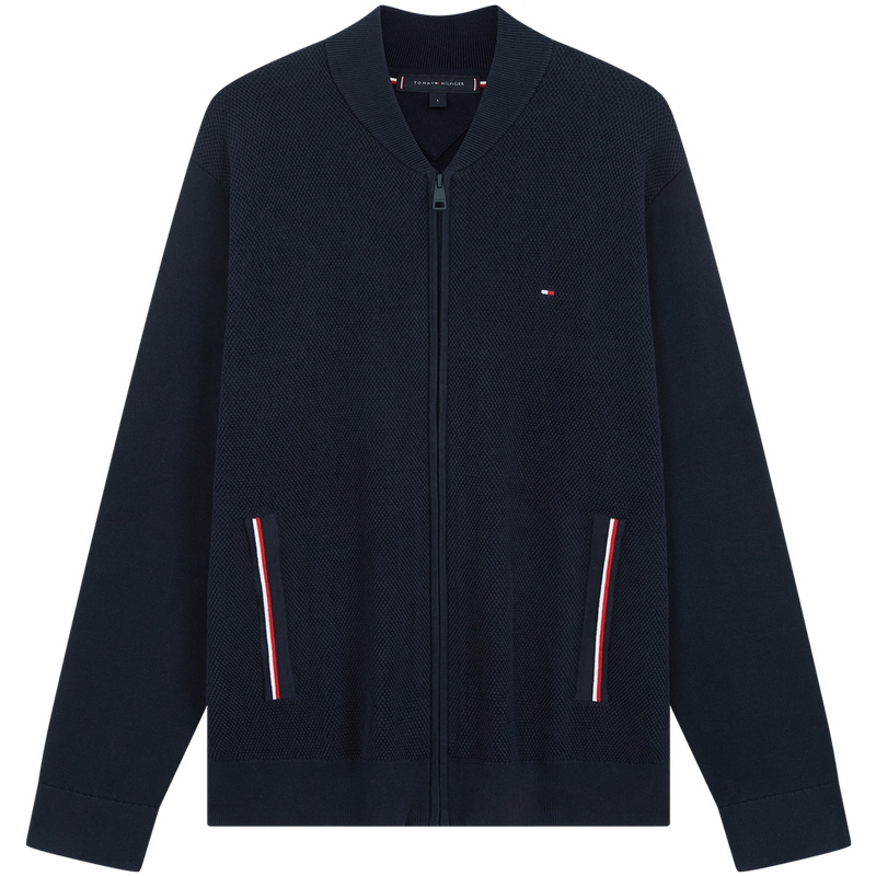 

Мужской трикотажный кардиган средней жесткости Tommy Hilfiger, темно-синий dw5