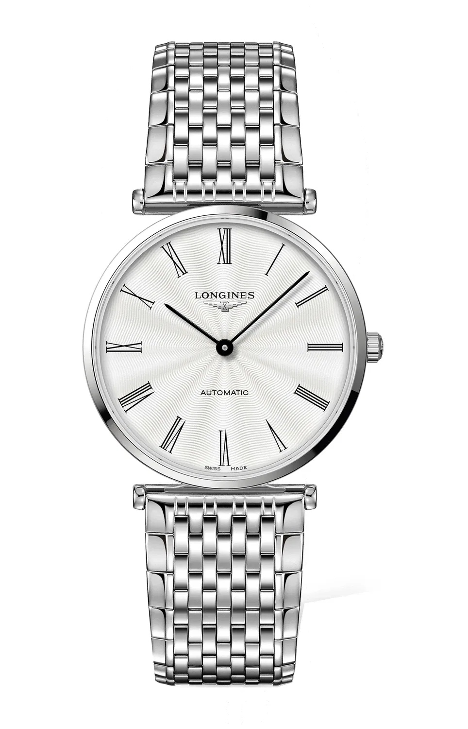 Ла Гранд Классик де Лонжин - L4.918.4.71.6 LONGINES, серебряный
