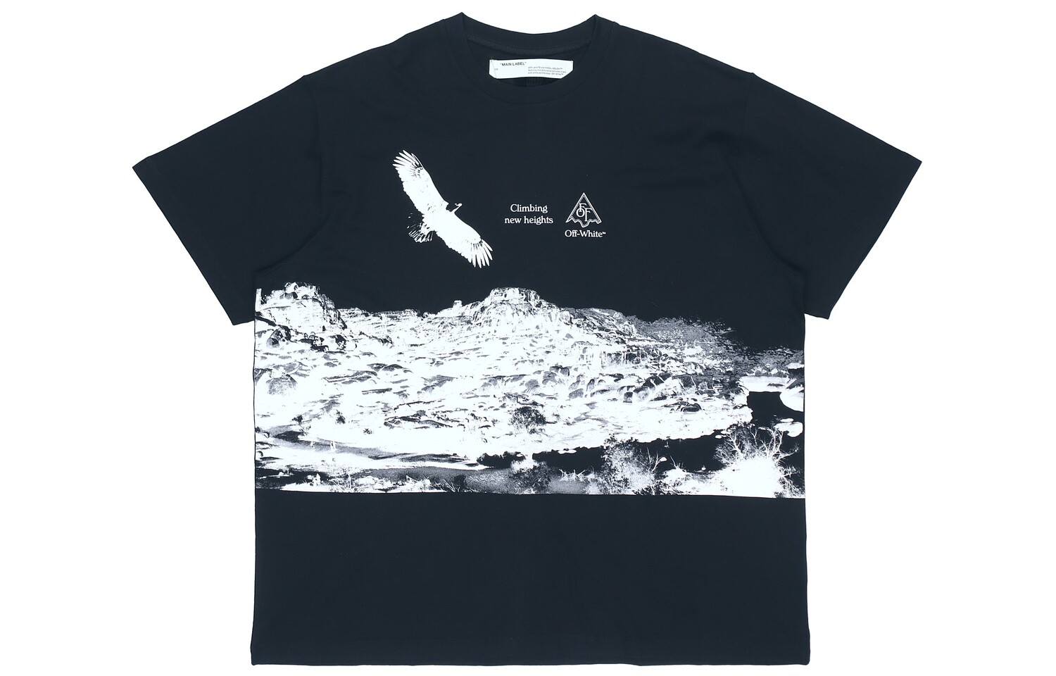 

Футболка мужская Off-White с морским принтом, черный