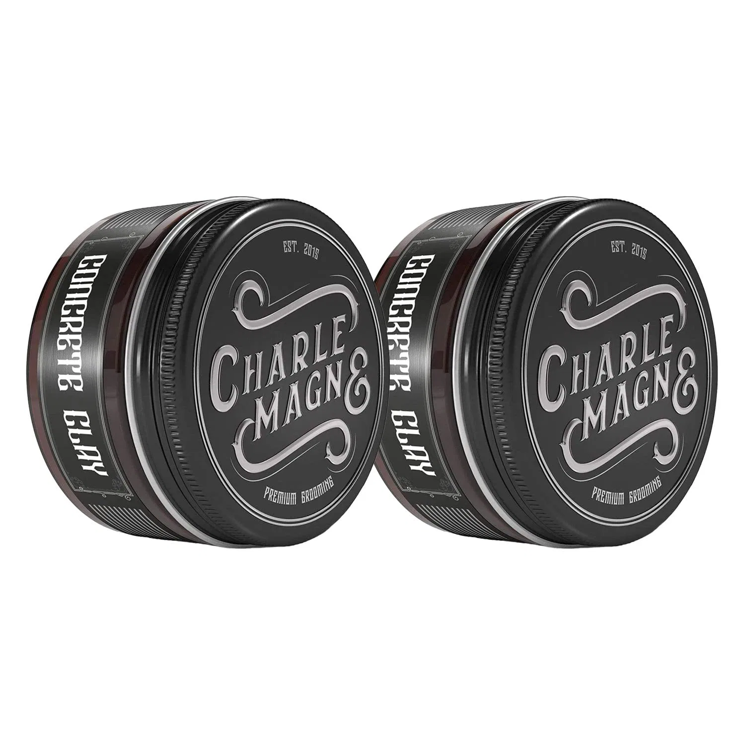 Матовая помада для волос Charlemagne Concrete Clay Pomade, 2 x 100 г Charlemagne